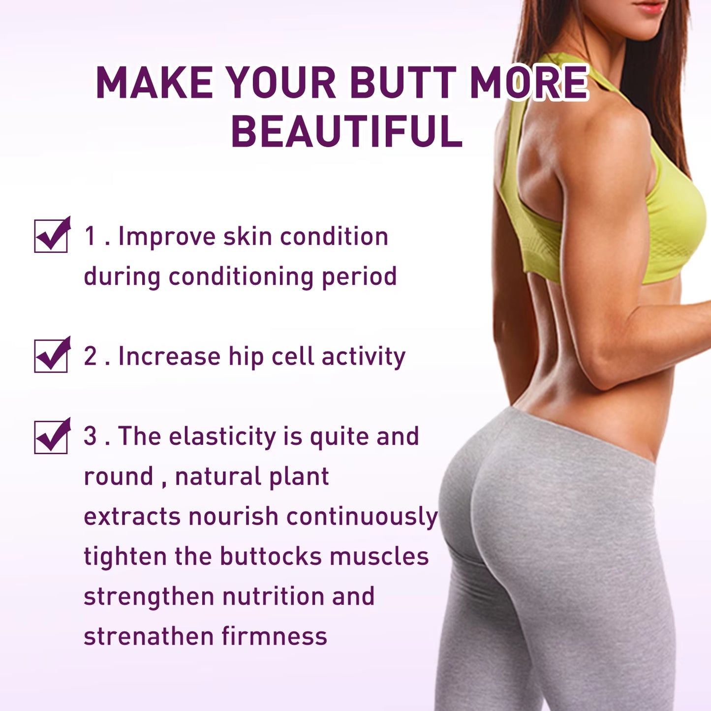 Buttock Beauty Essential Oil Butt Growth Enlargement Lifting Firming Plumper Big Ass Bigger Enhance Shaping Sexy Hip Massage Oil