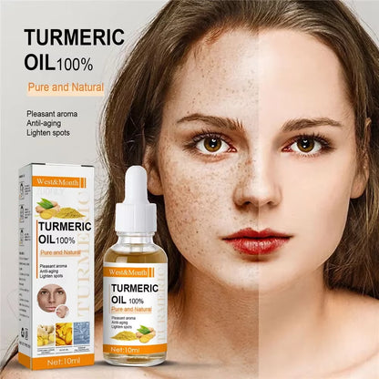 Turmeric Lemon Oil Skin Hydrating Even Skin Tone Essence Face Care Corrector Face Moisturizing Serum